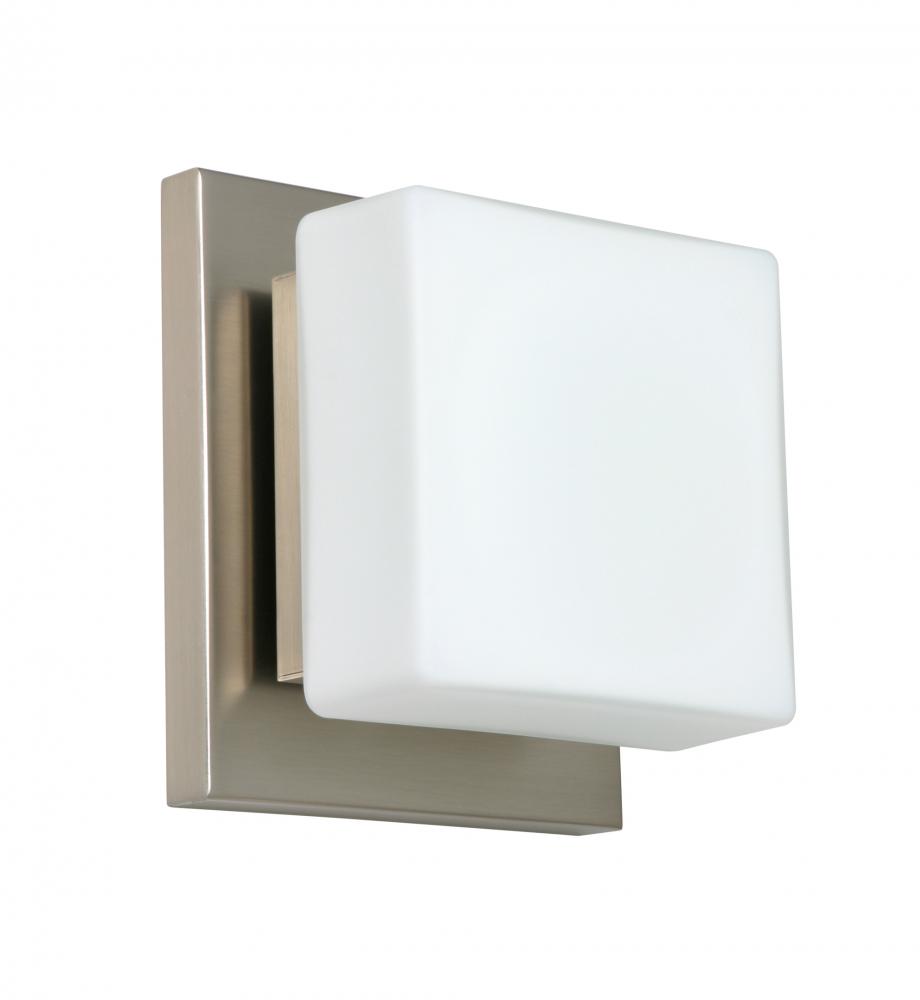 Besa Wall Alex Satin Nickel Opal Matte 1x50W G9