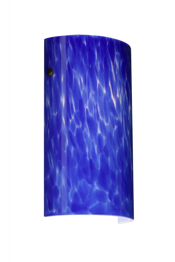 Besa Wall Tamburo Black Blue Cloud 1x75W Medium Base