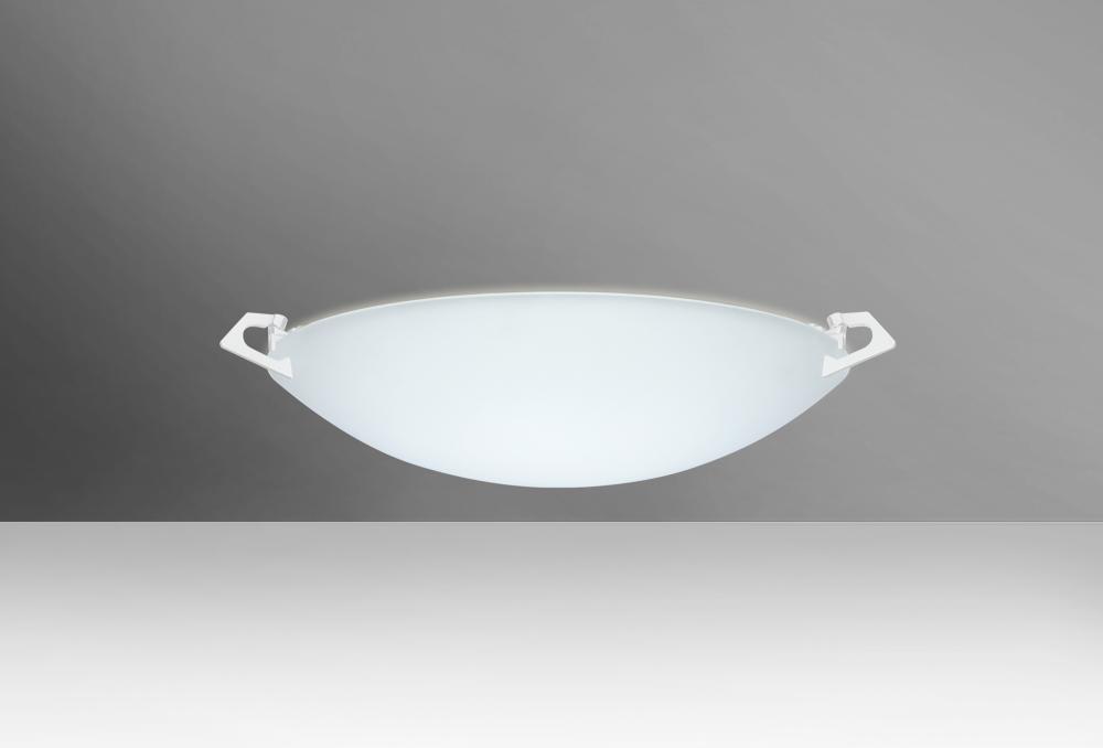 Besa Ceiling Sonya 13 White Satin White 1x11W LED