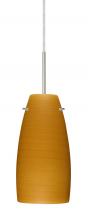 Besa Lighting 1JC-1512OK-LED-SN - Besa Tao 10 LED Pendant Oak Satin Nickel 1x9W LED