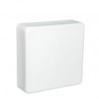 Besa Lighting 888407-LED - Besa Wall Geo 9 Opal Matte 1x8W LED