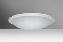 Besa Lighting 9681ST-SN - Besa Ceiling Trio 16 Satin Nickel Stucco 2x100W Medium Base