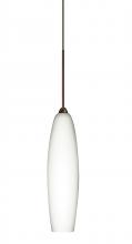 Besa Lighting XP-439507-BR - Besa Pendant Zumi Bronze Opal Matte 1x35W Halogen