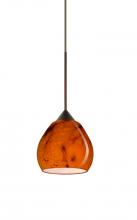 Besa Lighting 1XP-5605HB-BR - Besa Pendant Tay Tay Bronze Habanero 1x50W Halogen