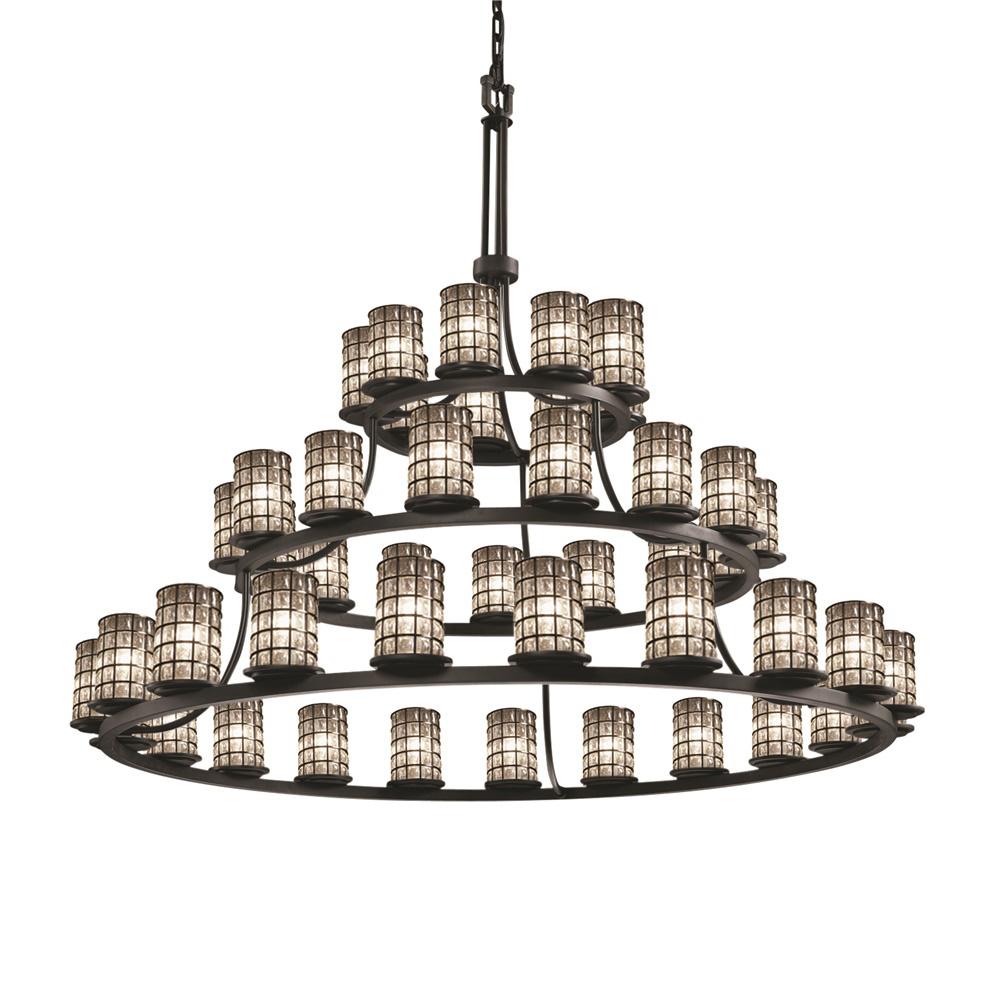 Dakota 45-Light 3-Tier Ring LED Chandelier