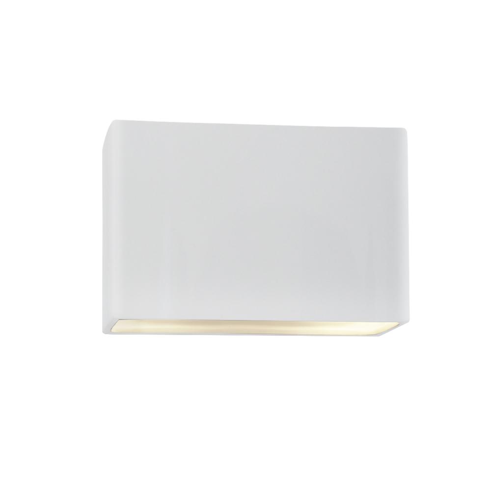 Large ADA Rectangle (Outdoor) Wall Sconce - Closed Top