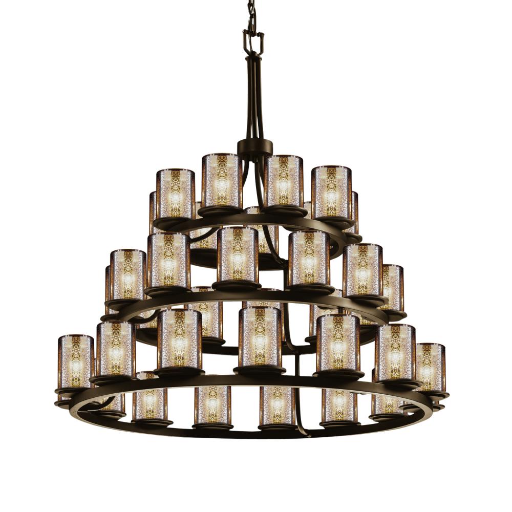 Dakota 36-Light 3-Tier Ring Chandelier