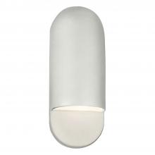 Justice Design Group CER-5620W-BIS-LED1-1000 - Small ADA Capsule Outdoor LED Wall Sconce