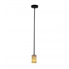 Justice Design Group ALR-8815-10-MBLK - Mini 1-Light Pendant