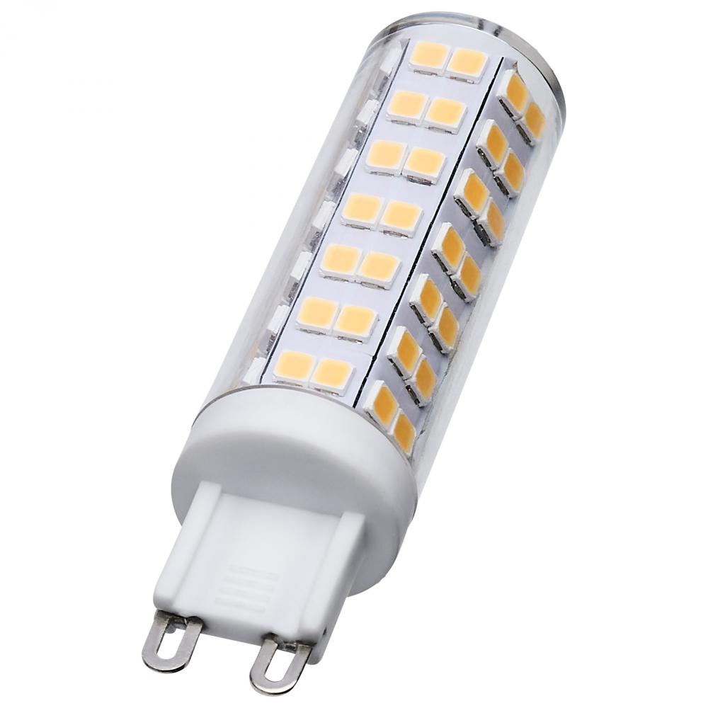 6.5 Watt T6 LED; Clear Finish; G9 Base; 3000K; 120 Volt