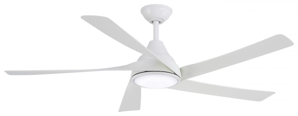 Transonic - 56&#34; Ceiling Fan W/LED Light Kit