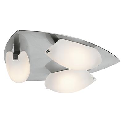 3 Light Cluster LED Flush Mount